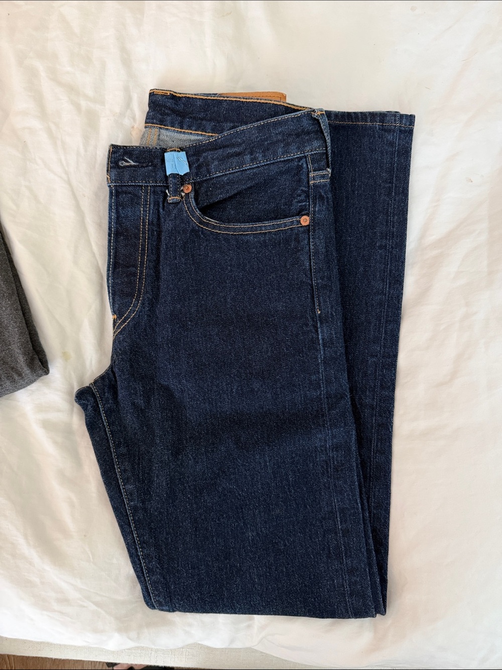 Classic Dark Blue Men’s Jeans